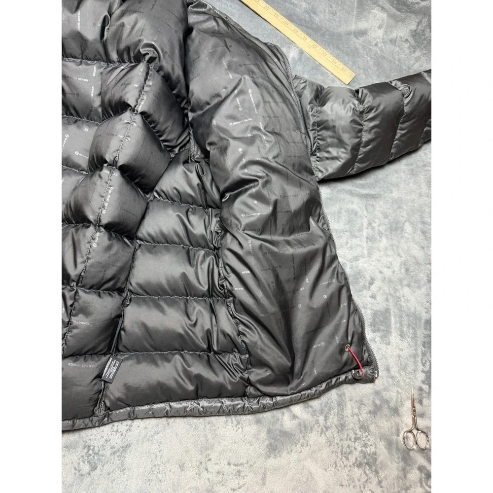 The North Face Summit Series Jacket Men's 800 Down Large Full Zip Puffer Gray